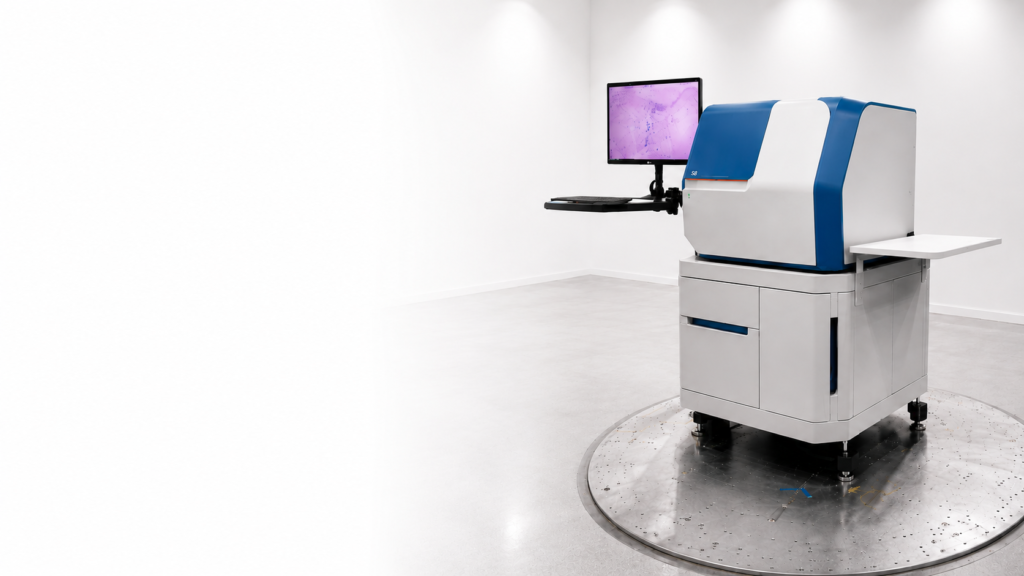 Image of a complex imaging-based instrument developed for biological imaging and analysis.